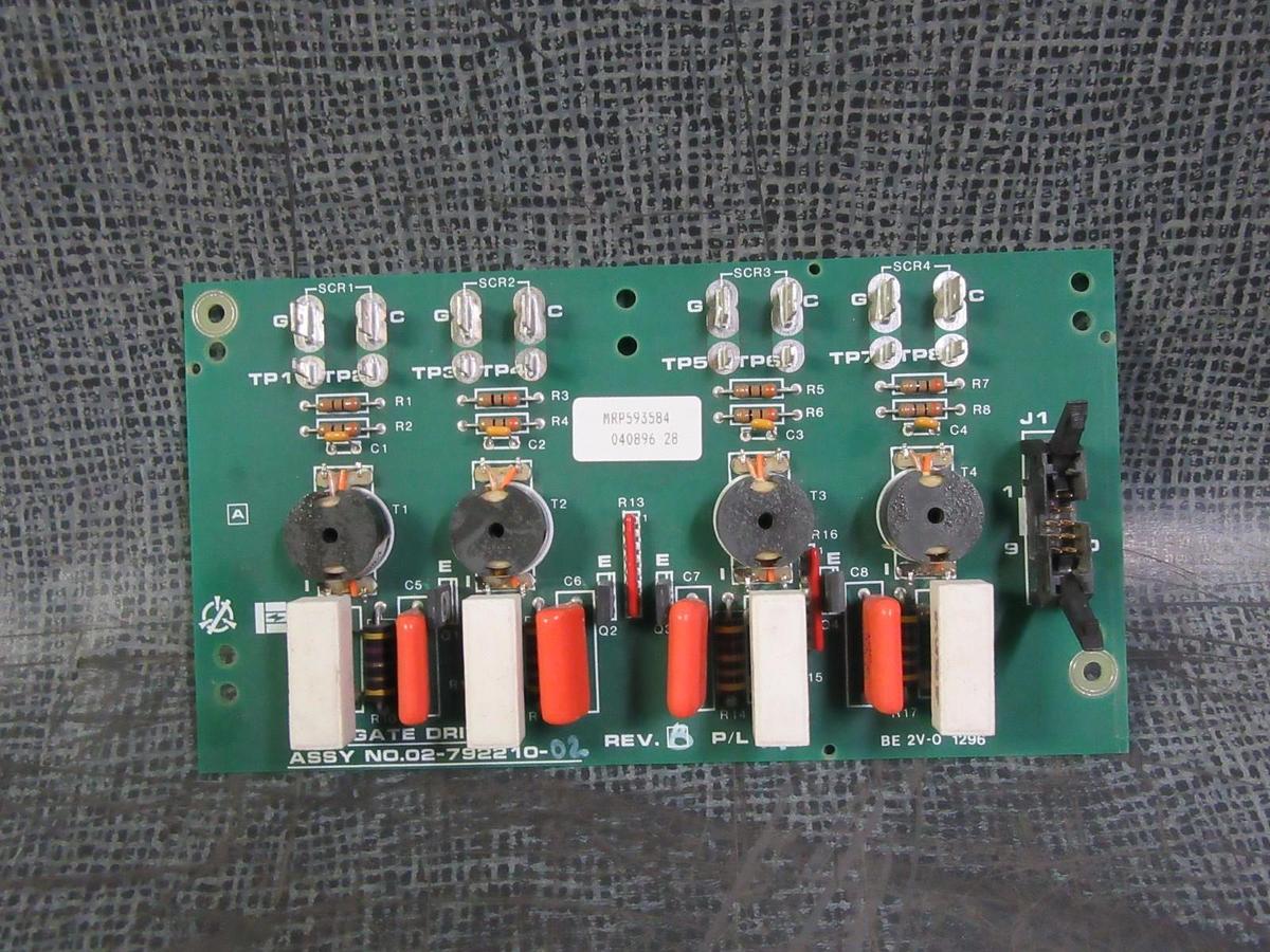 Used LIEBERT GATE DRIVE ASSY. 02-792210-02 REV B P/L A ** WARRANTY INCLUDED **