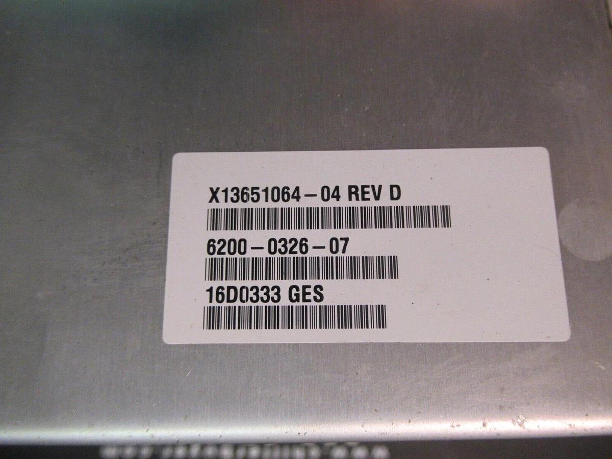 Used TRANE CHILLER CONTROL MODULE X13651064-04 REV. D ASSY: 6400-1153-03 REV. E