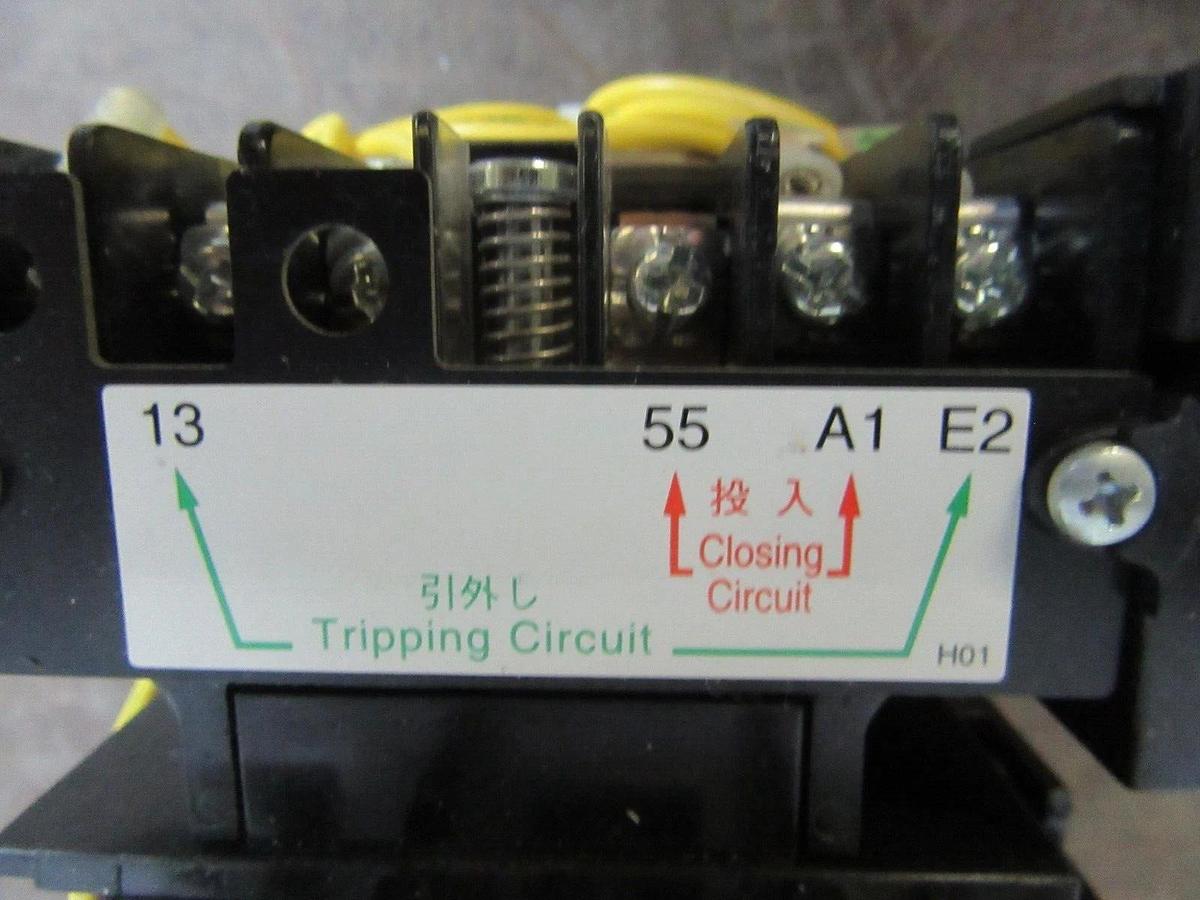 MITSUBISHI CONTACTOR SL-N8OUR 600 VAC 100 AMP 50 AMP 3-PHASE COIL: 240 VAC