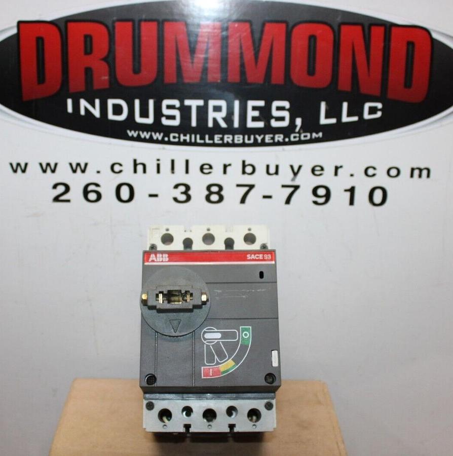 Used ABB MOLDED CASE SWITCH SACE S3 S3H 225 AMP 3-POLE 480 VOLT *WARRANTY*