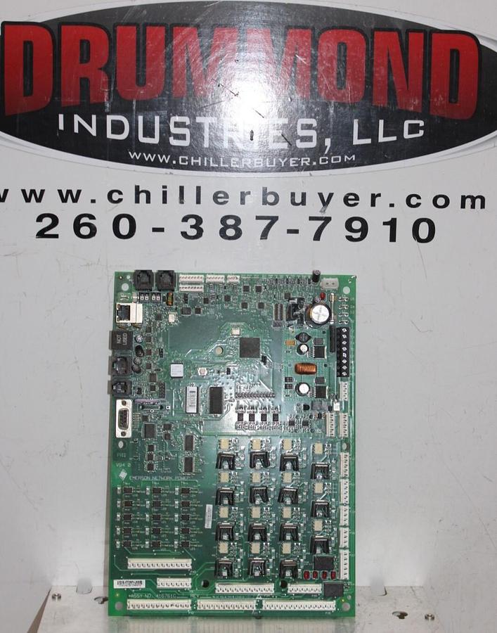 Used EMERSON NETWORK POWER CIRCUIT BOARD 416761G3 REV. 4 **WARRANTY INCLUDED**