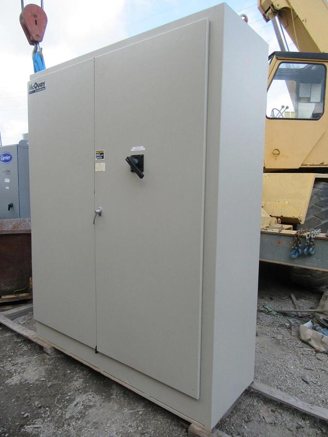 Used MCQUAY BENSHAW 650 HP STARTER 862 AMPS 460 VAC 3 PH M183C-FSCDWD3-862A-460-1