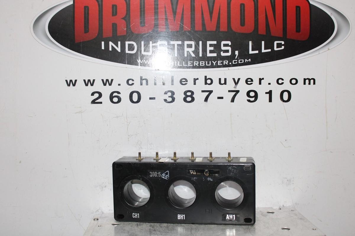 Used WESTINGHOUSE CURRENT TRANSFORMER 2092A37H05 300:5 600V 50-400 HZ
