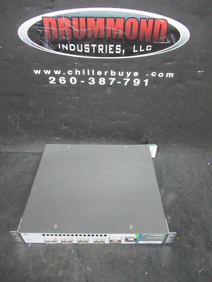 Used ACCEDIAN METRONID GT-S DC NETWORK INTERFACE 501-050-01 4-PORT *WARRANTY**