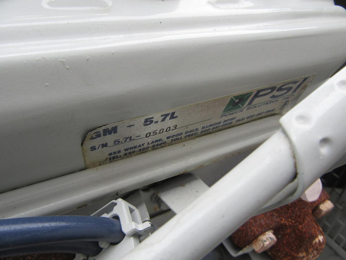 Used 60 KW GENERATOR NAT GAS PROPANE 120/240V RECONNECTABLE 5.7PSI VIDEO