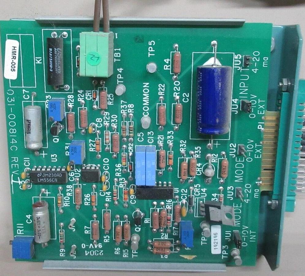 Used YORK MILLENIUM SCREW CHILLER DISPLAY PANEL 031-00814C REV. I 371-02563-101