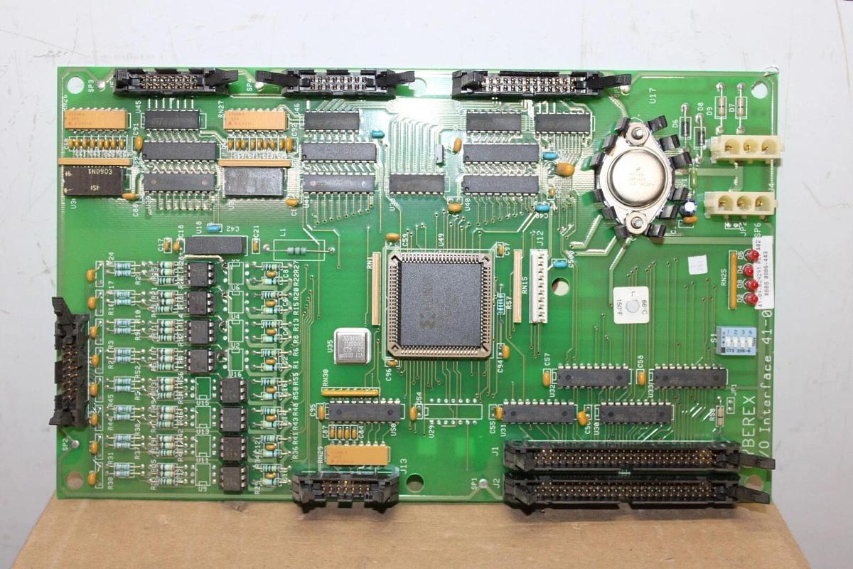 Used CYBEREX HVAC I/O INTERFACE CIRCUIT BOARD 41-09-629291 REV. A02 **WARRANTY**