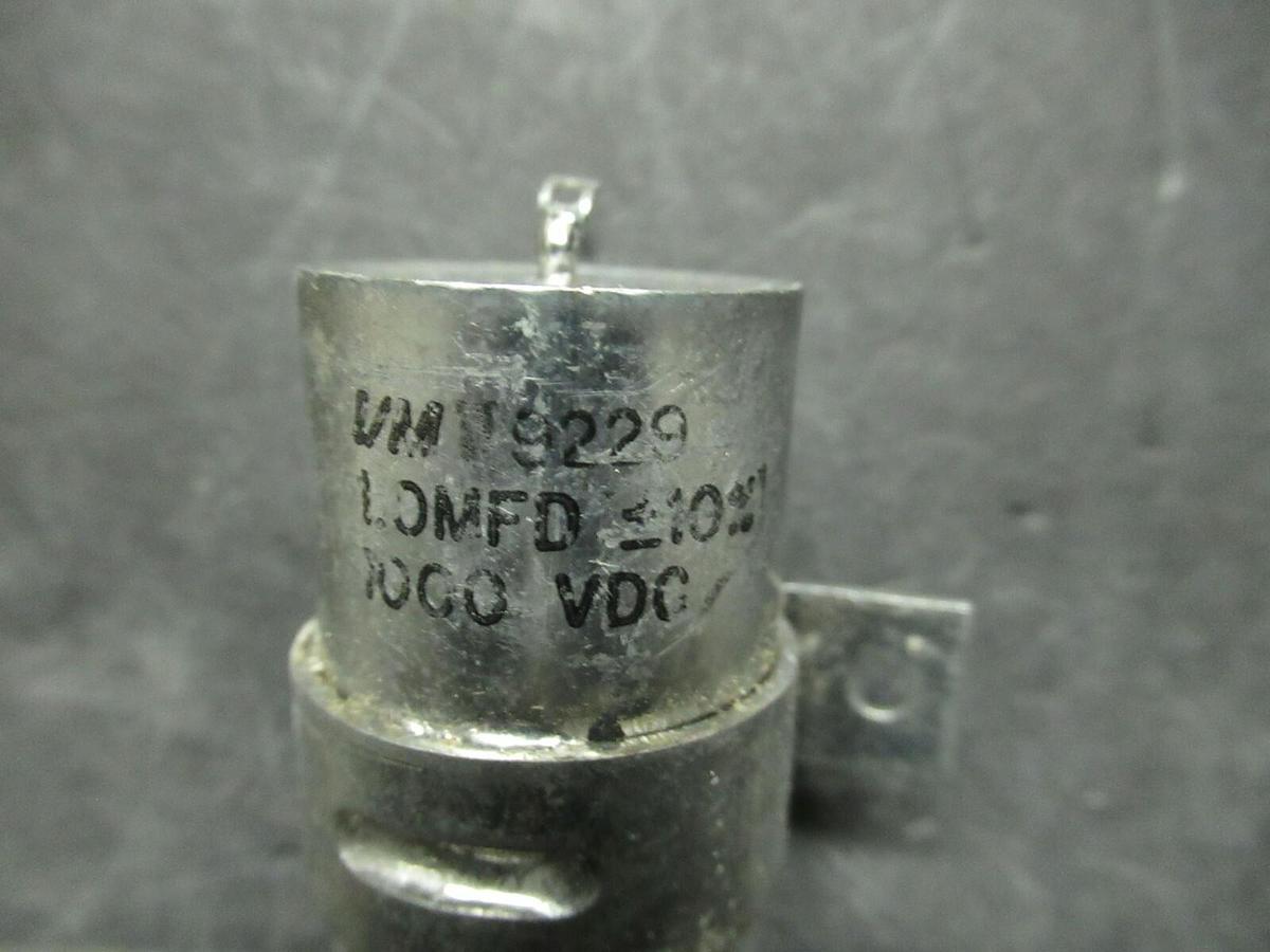 Used I/M SPEC 9229 ALUMINUM CASED CAPACITOR 1 uF 1.0 MFD 1000 VDC 15839 120525-006