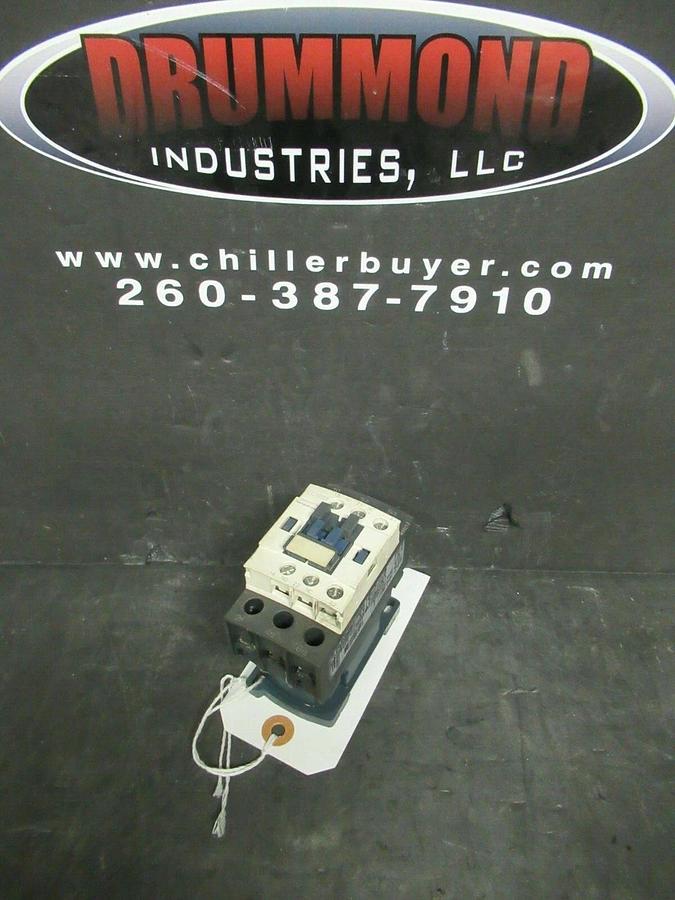 Used SCHNEIDER CONTACTOR LC1D25 40 AMP 600 VAC 20 HP COIL: 120 VAC **WARRANTY**