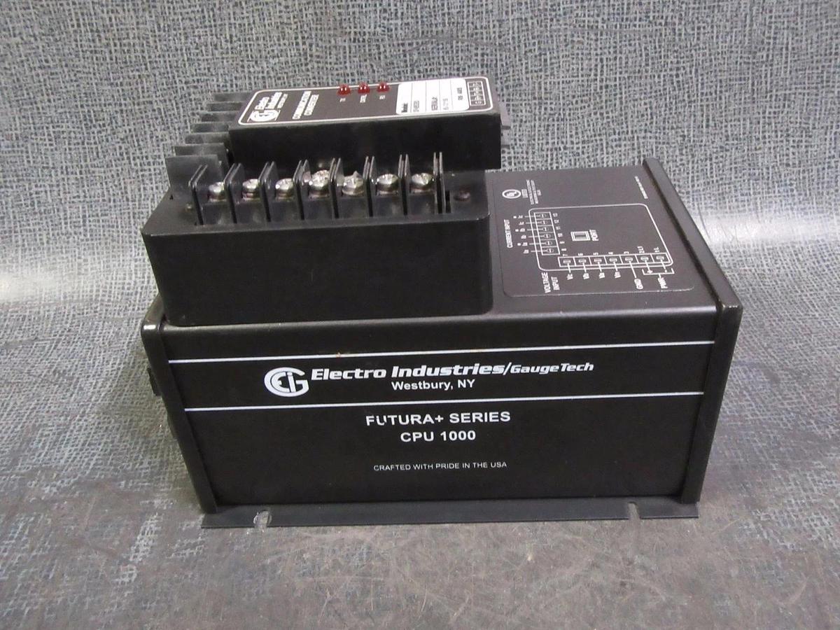 Used ELECTRO INDUSTRIES FUTURA + SERIES CPU1000 MULTIFUNCTION POWER 600/5A