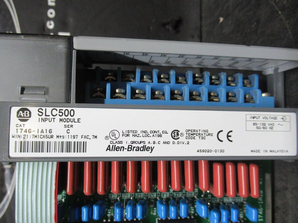 ALLEN BRADLEY SLC-500 INPUT MODULE 1746-IA16 SER. C *NEW SURPLUS*