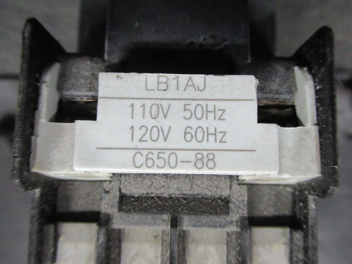 Used GE AUXILIARY RELAY RL4RA022T MOD. 1 600 VAC 20 AMP 110/120 VOLT COIL