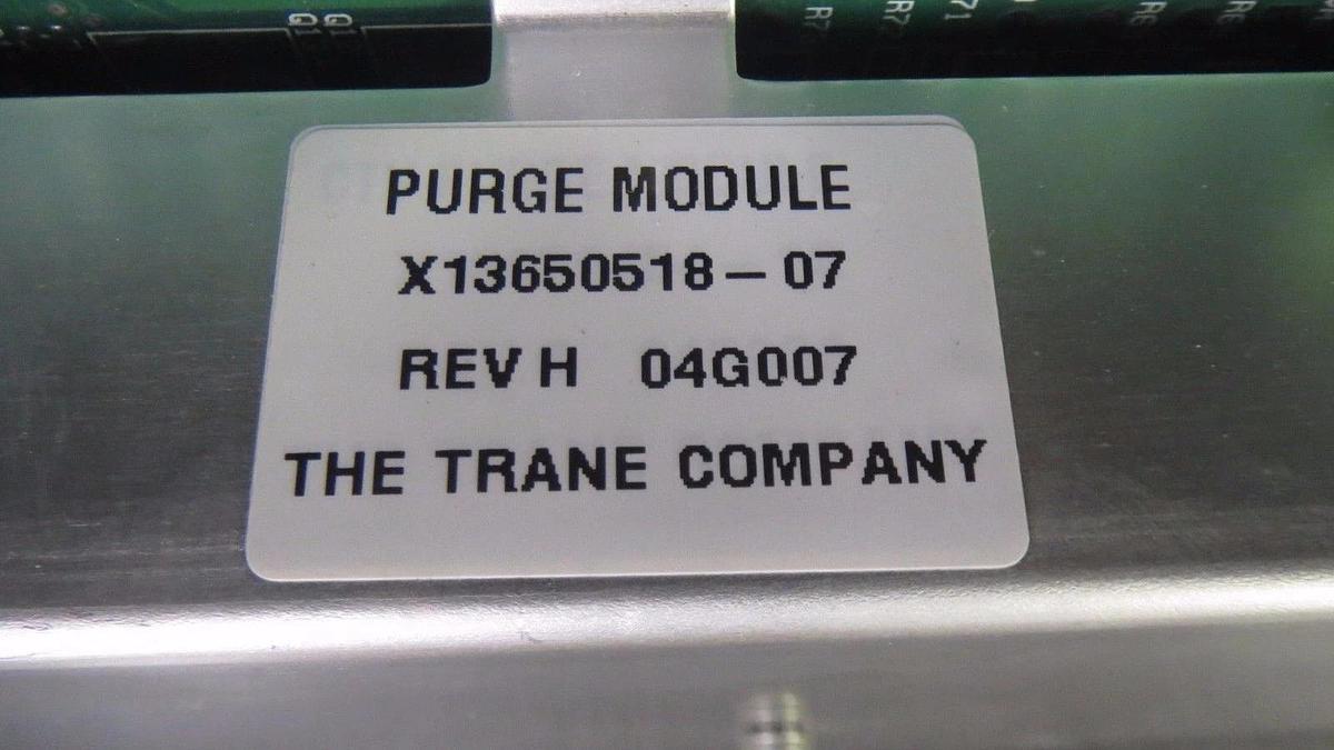 Used TRANE CHILLER PURGE MODULE X13650518-07 REV H **WARRANTY INCLUDED**