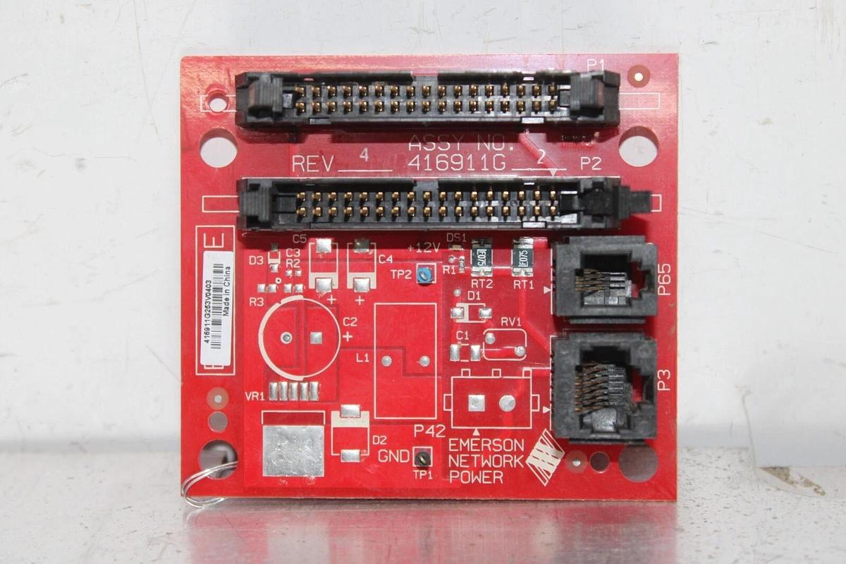 Used EMERSON INTELLISLOT CIRCUIT BOARD 416911G2 REV. 4 416911G253V0403