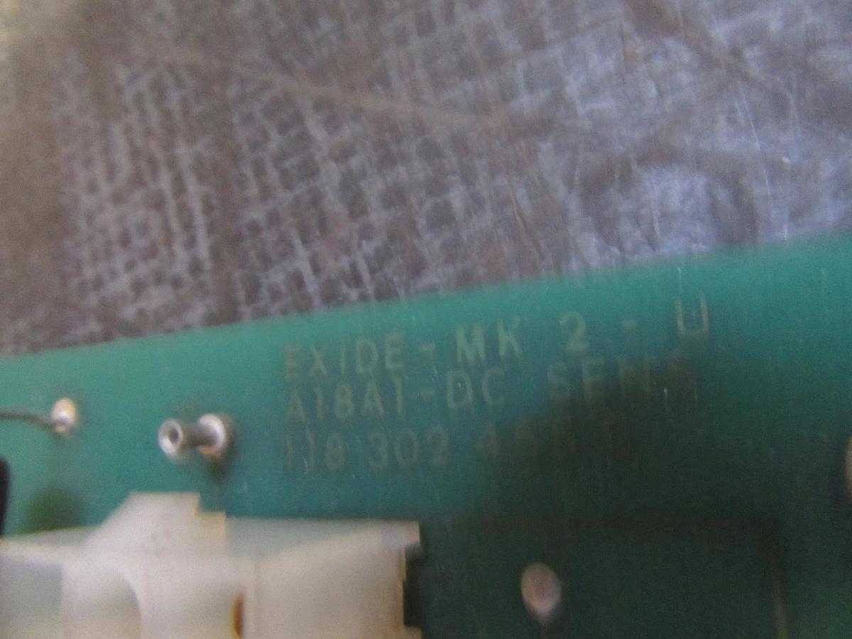 Used EXIDE DC SENS MK 2-U 101072993 REV P4 **WARRANTY INCLUDED**