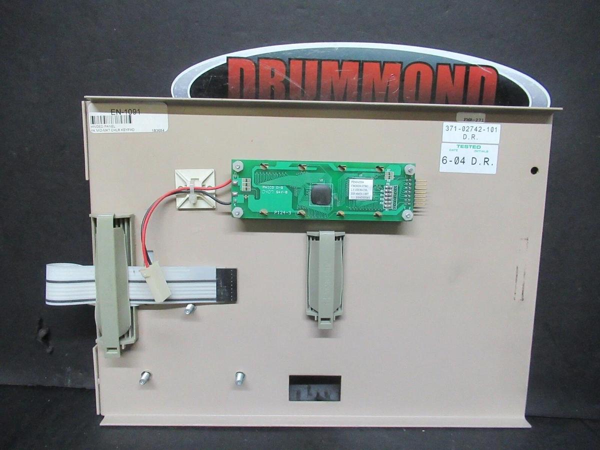 Used YORK MILLENNIUM CONTROL CENTER YK-371-02742-101 **WARRANTY INCLUDED**