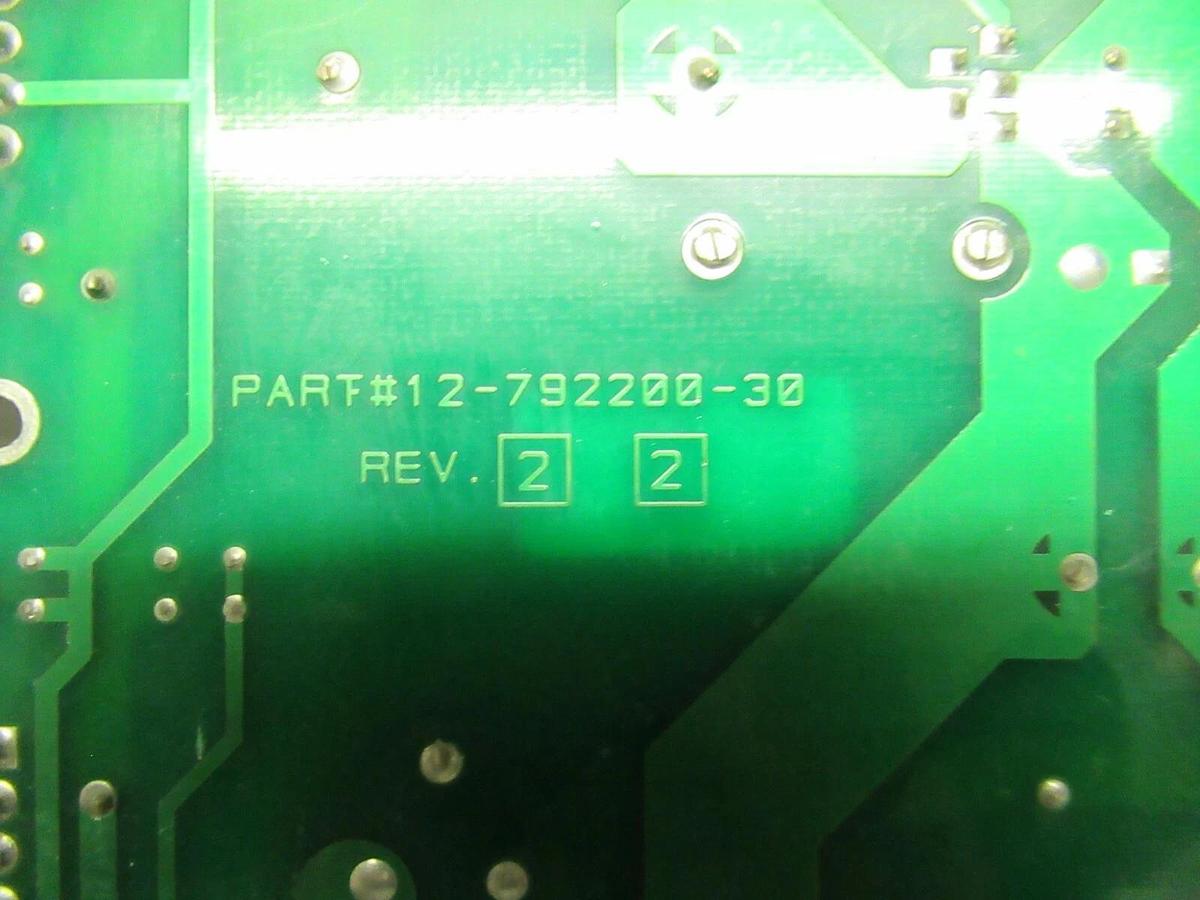 Used LIEBERT POWER SUPPLY BOARD 02-792200-30 REV. 2 P/L 7