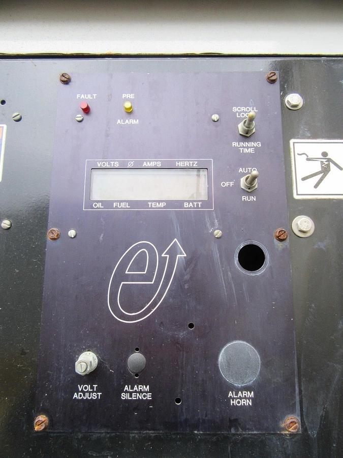 Used 50 KW DIESEL GENERATOR ISUZU 4BG1T 120/240 V SINGLE PH RE-CONNECTABLE ENCLOSED