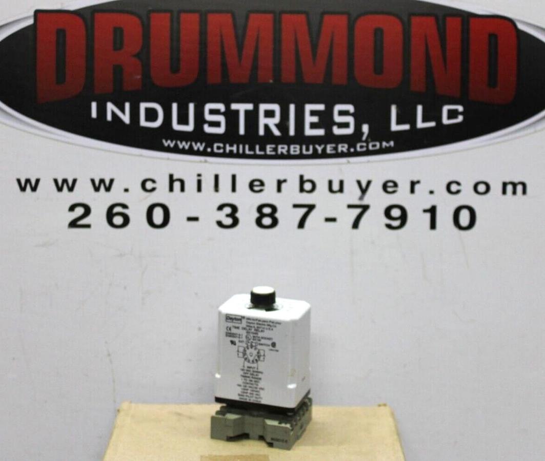 Used DAYTON TIME DELAY RELAY 6X154N 120 VAC 10 AMP 1-180 SECOND **WARRANTY INCLUDED**