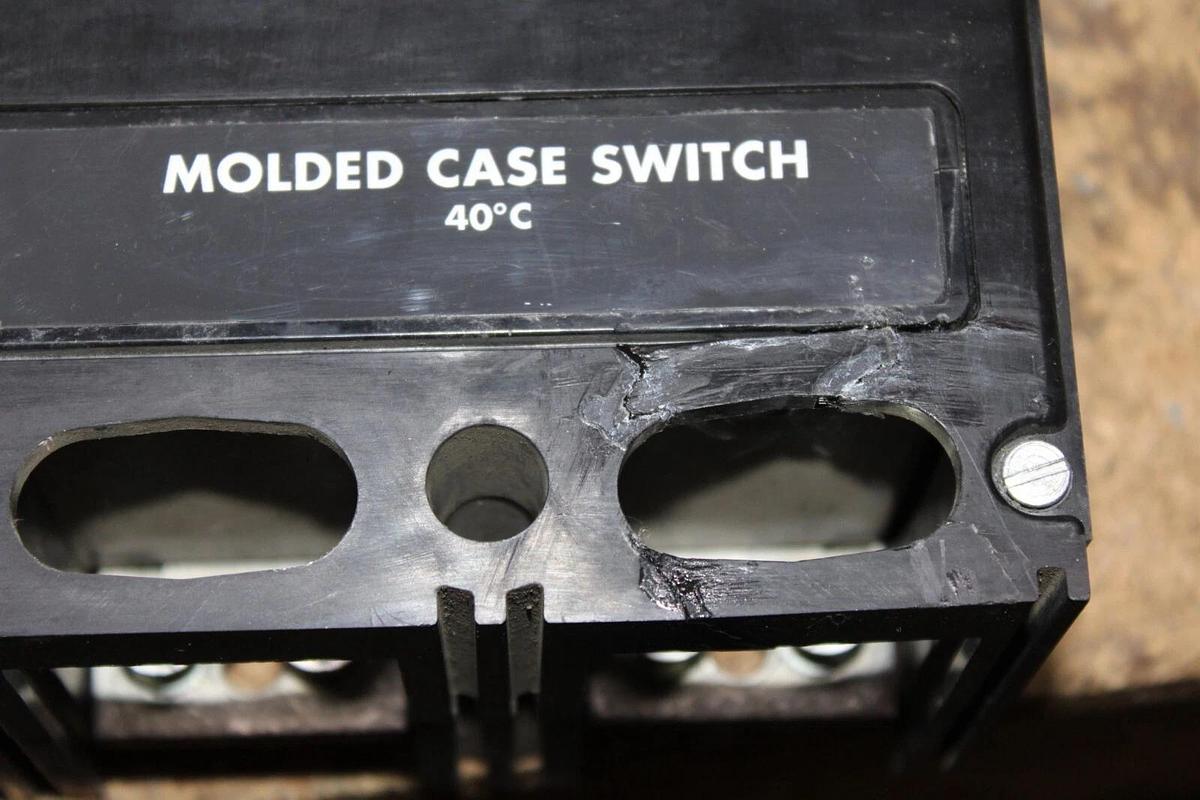 Used EATON MOLDED CASE SWITCH LS36060YE 600 AMP 600 VAC 3-POLE **WARRANTY**