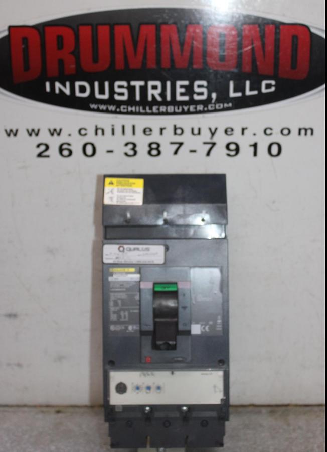 Used SQUARE D I-LINE CIRCUIT BREAKER FA34100 SERIES 2 100 AMP 480 VAC 3-POLE