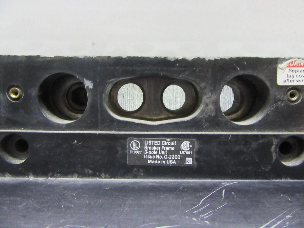 Used SQUARE D CIRCUIT BREAKER NXP361200GMT 1200 AMP 600 VAC 3-POLE W/ ARP100 PLUG