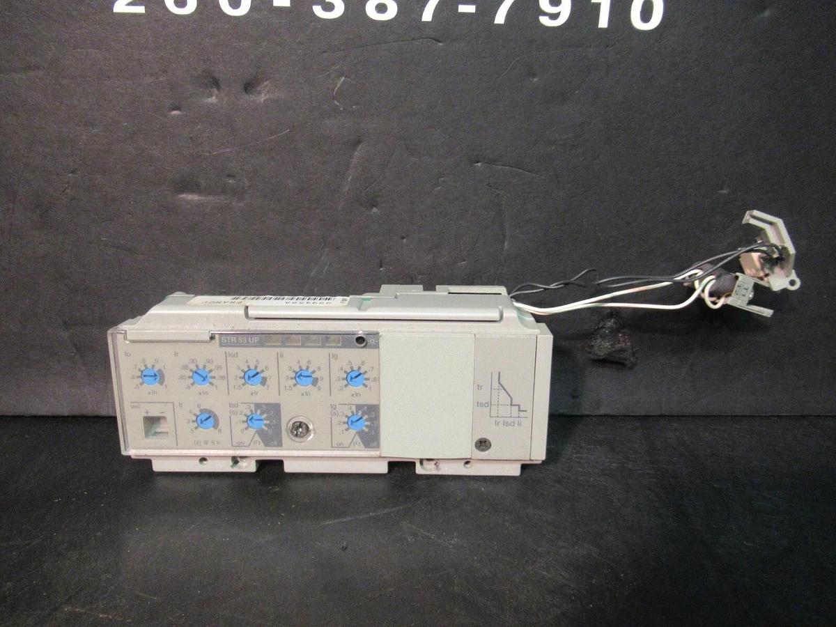Used SCHNEIDER / SQUARE D / POWERPACT CIRCUIT BREAKER TRIP UNIT STR53UP STR 53 UP