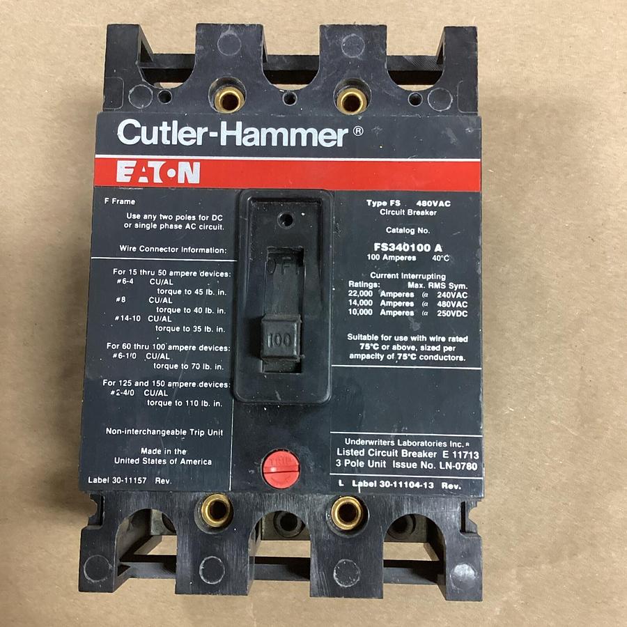 Used LOT OF 2 CUTLER HAMMER EHD1020 20 AMP 277 VAC SINGLE POLE *WARRANTY*