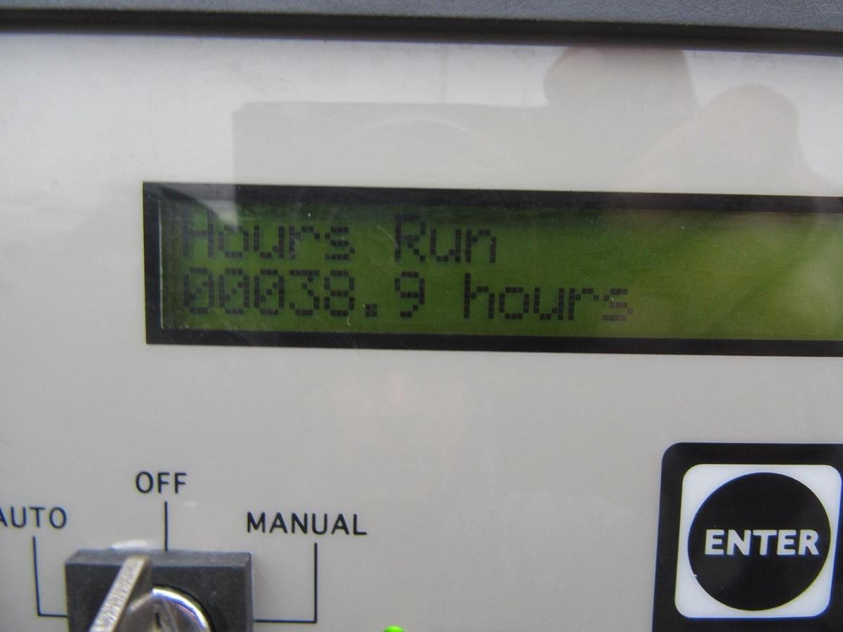 Used 30 KW DIESEL GENERATOR GENERAC 120/240 VOLT SINGLE PHASE 38 HOURS VIDEO WE SHIP