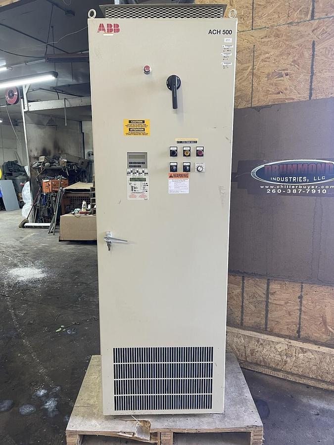 Used ABB ACH504-100-4-00P0 100 HP AC VS DRIVE 3PH 480V ACS504-100-5 100HP 124A ACH500