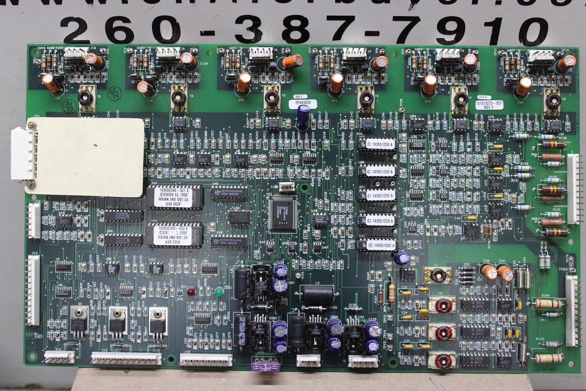 NEW SURPLUS EXIDE INVERTER CIRCUIT BOARD 101073072-001 REV. N02