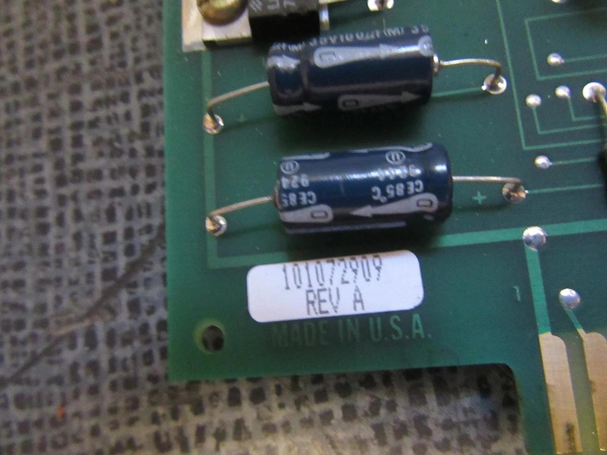 Used EXIDE AC-DC CARD PROTECTION CIRCUIT BOARD 101072909 REV A A13A18 118302722 P2