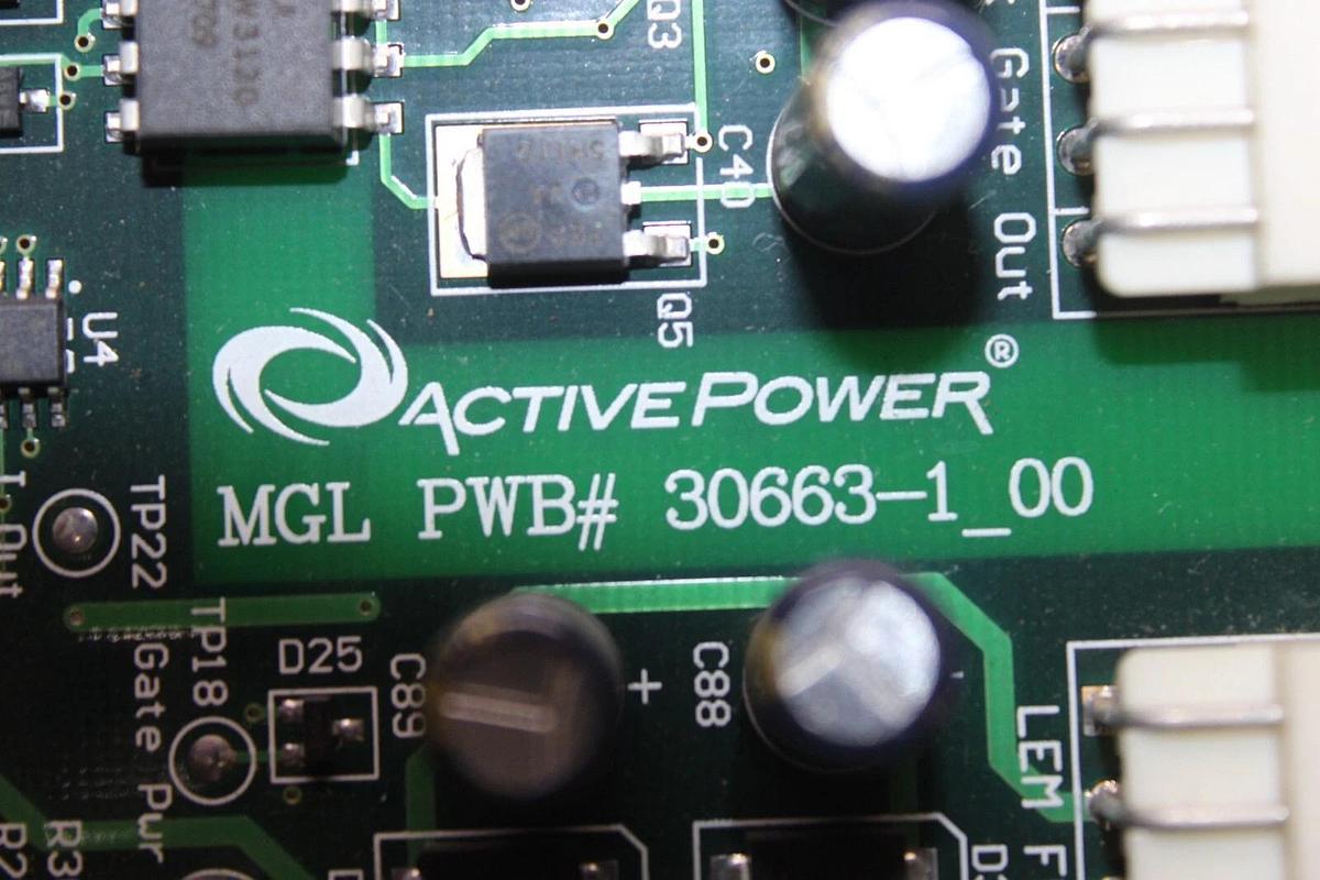 Used ACTIVE POWER MGL PWB 30663-1_00 30662-1 REV. A **WARRANTY INCLUDED**