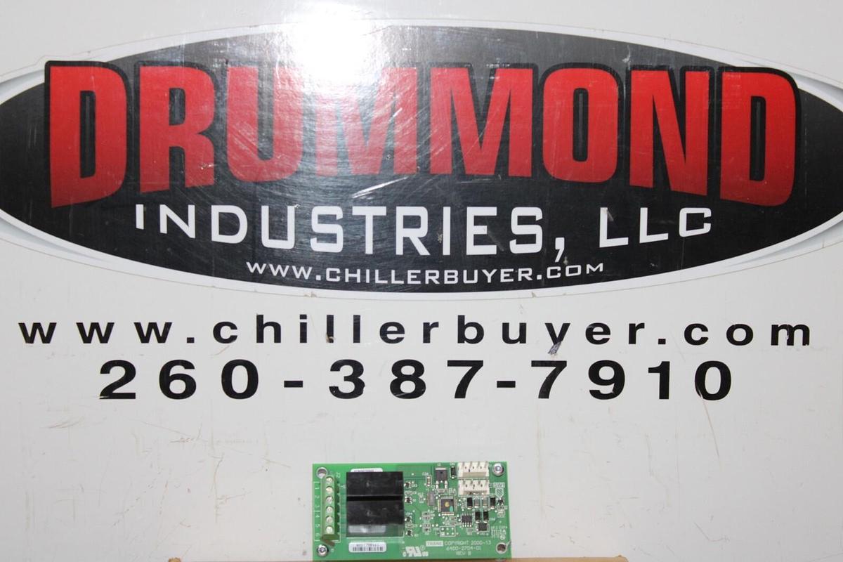 Used TRANE HVAC DUAL BINARY CIRCUIT BOARD X13650733060 REV. H 6400-2704-01 REV. B