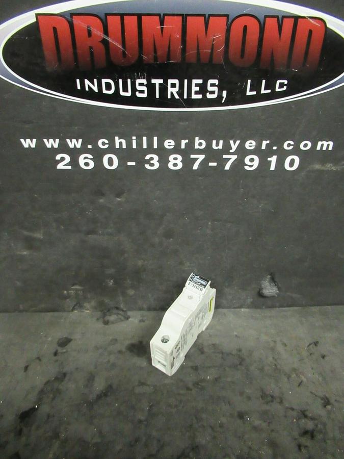 Used COOPER BUSSMANN CC FUSE 30 A 600 V CHCC FUSE HOLDER DIN RAIL MOUNTED SINGLE POLE