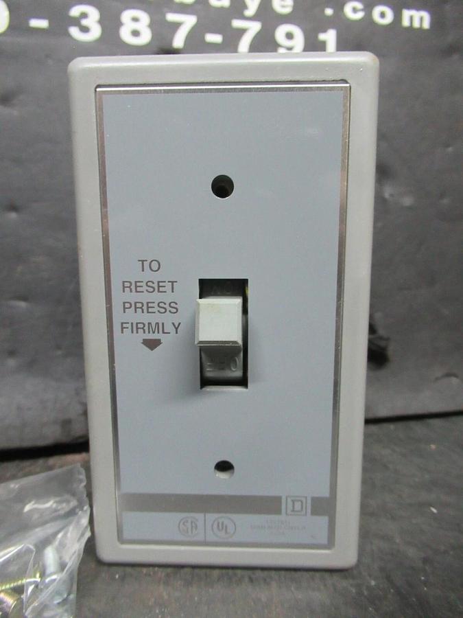 NEW SURPLUS SQUARE D FHP MANUAL MOTOR STARTER 2510FG1 ENCLOSURE TYPE 1