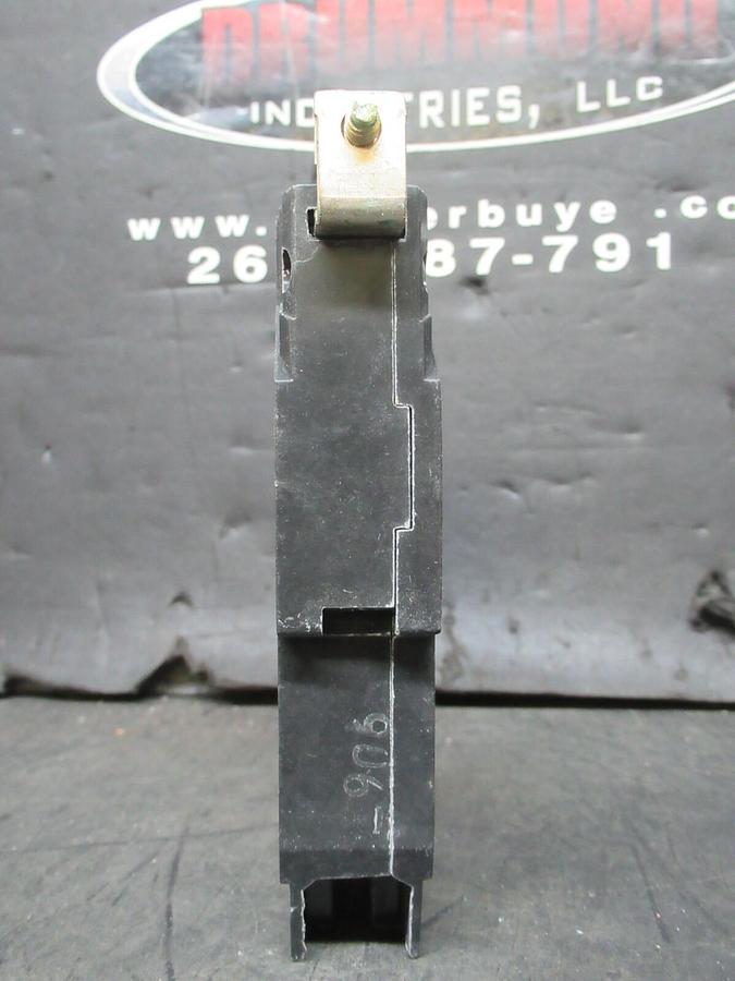 Used GE CIRCUIT BREAKER E11592 TEY 20 AMP 277 VAC SINGLE POLE **LOT OF 4**
