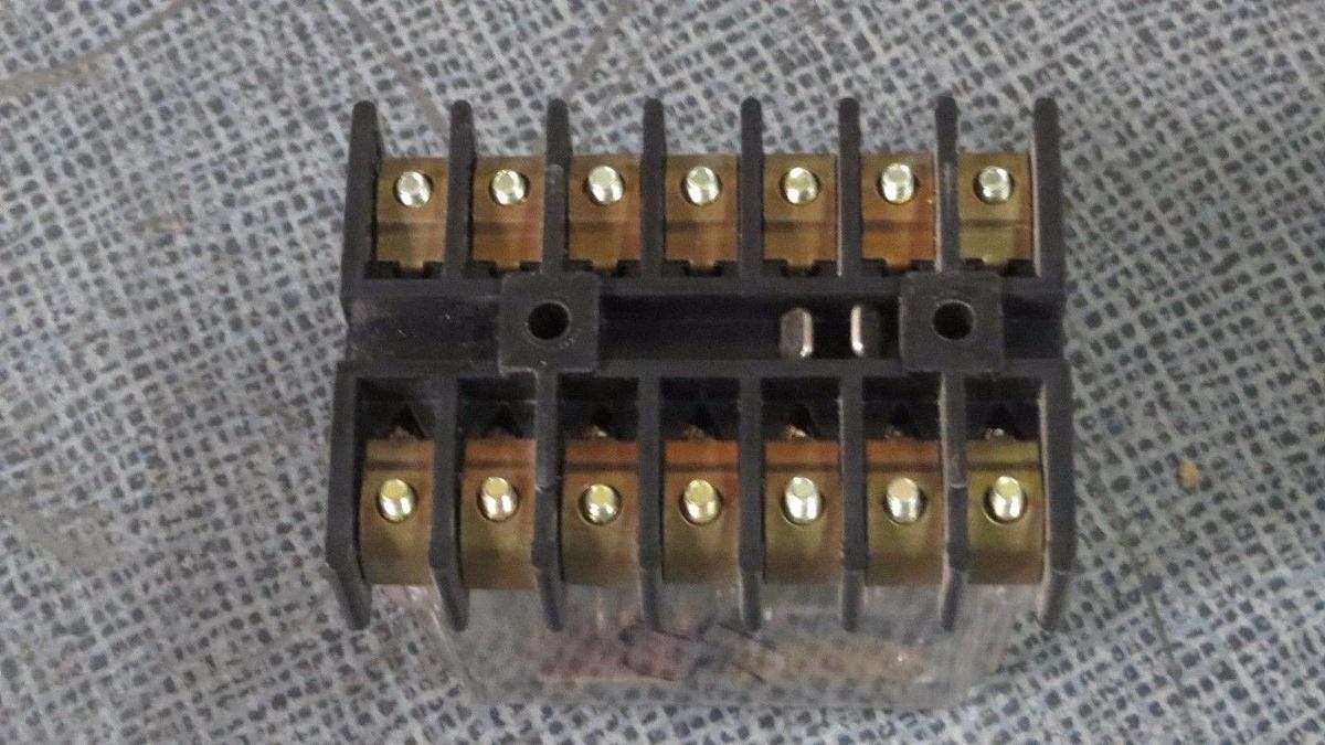 Used STRUTHERS DUNN RELAY WITH DUNCO BASE! 24 VDC COIL 120V 10 AMP MODEL: 219DXBP