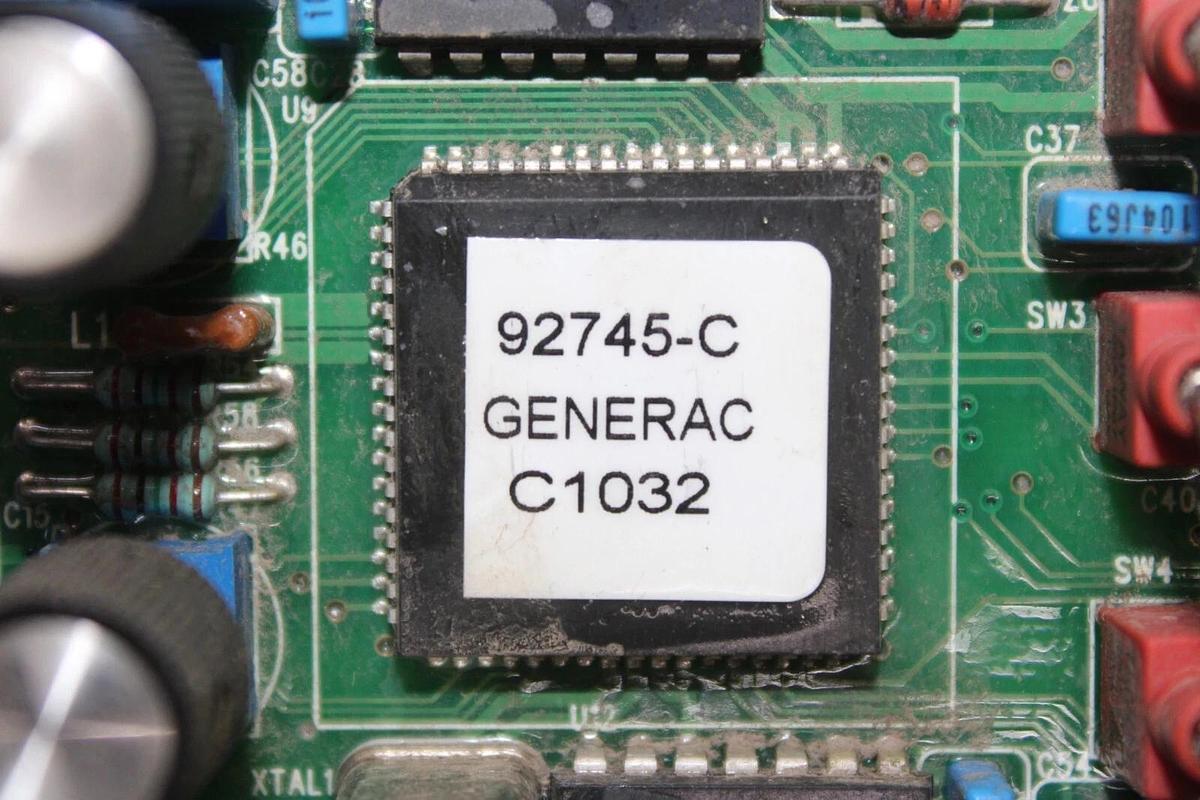 Used GENERAC POWER SYSTEMS CIRCUIT BOARD 092734 REV. J 92745-C **WARRANTY**