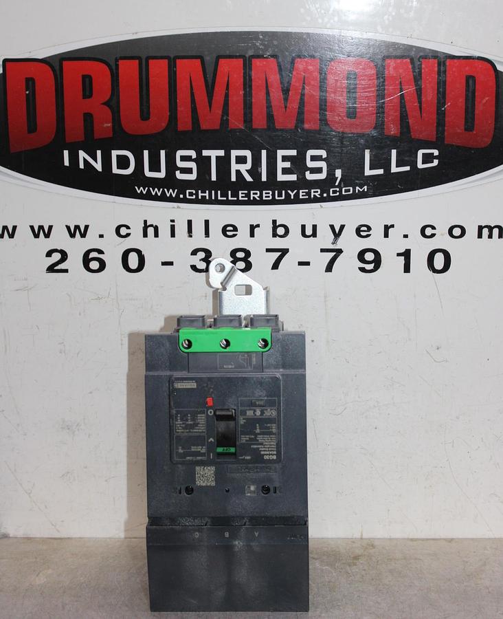 Used SQUARE D I-LINE CIRCUIT BREAKER FA34100 SERIES 2 100 AMP 480 VAC 3-POLE