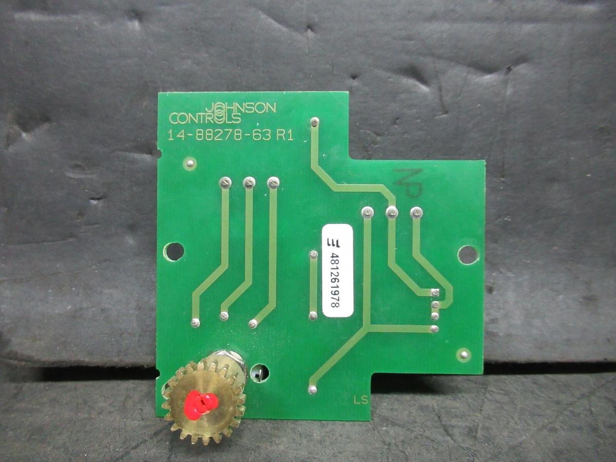 Used JOHNSON CONTROLS CIRCUIT BOARD 15-89023-93R 14-88278-63R1 **WARRANTY**