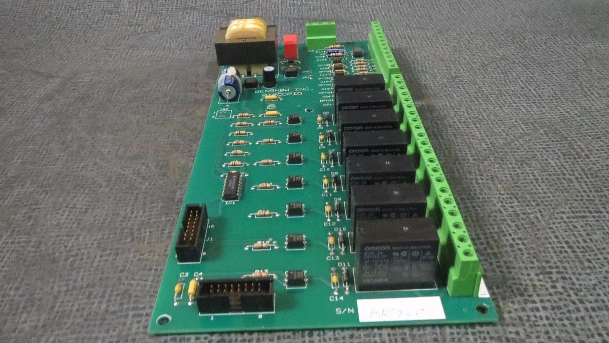 Used BENSHAW I/O INPUT OUTPUT CHILLER CIRCUIT BOARD MODEL: BIPCCPIO ASSEMBLY: PC-1364