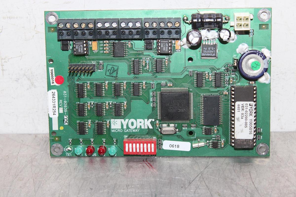 Used YORK POWER SUPPLY UNIT 025-34111-000 GLC75D-CV Y005148