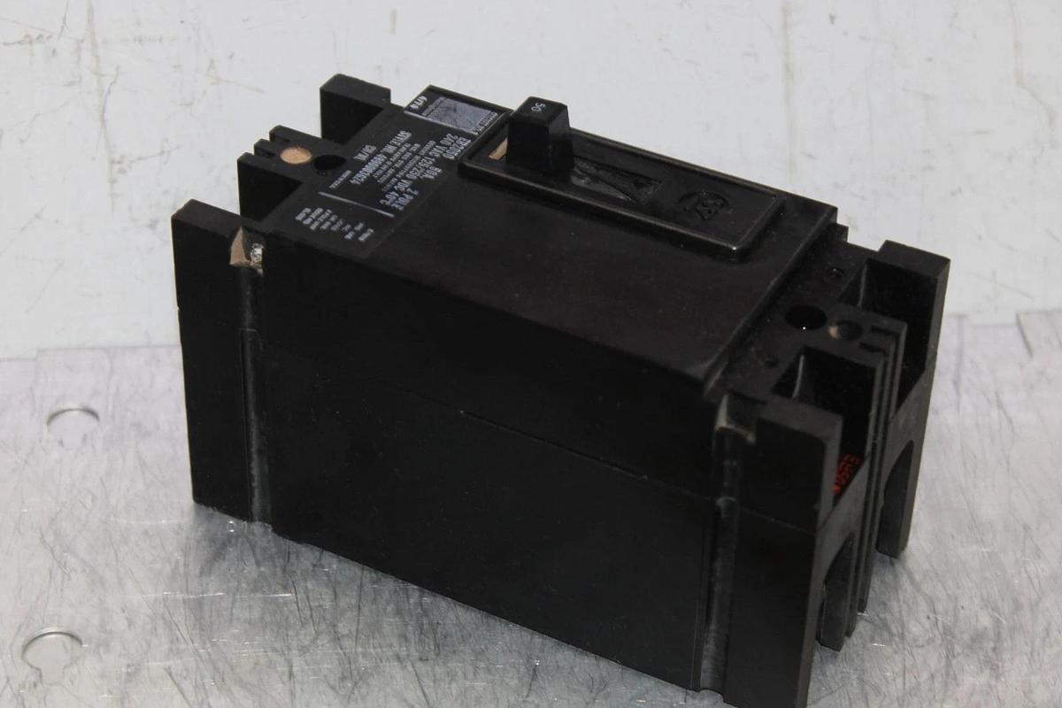 Used WESTINGHOUSE CIRCUIT BREAKER EB2050 50 AMP 2-POLE 240 VAC 4990D03G24