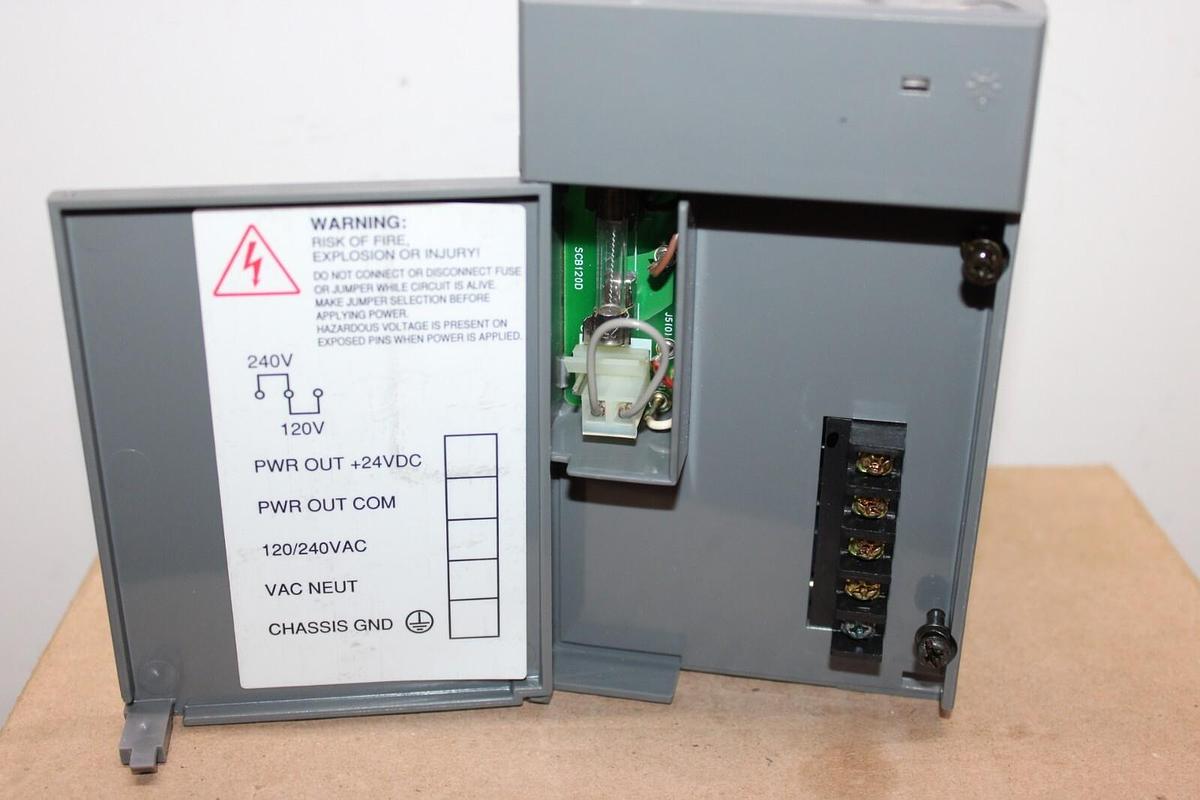 Used ALLEN BRADLEY SLC-500 POWER SUPPLY MODULE 1746-P2 SER. C  **WARRANTY**