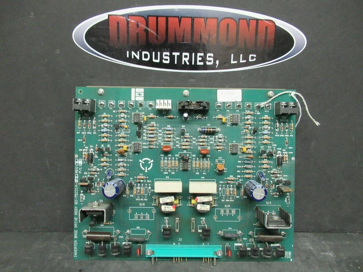 Used LIEBERT INVERTER BASE DRIVE 02-792214-02 REV. 2 P/L 5