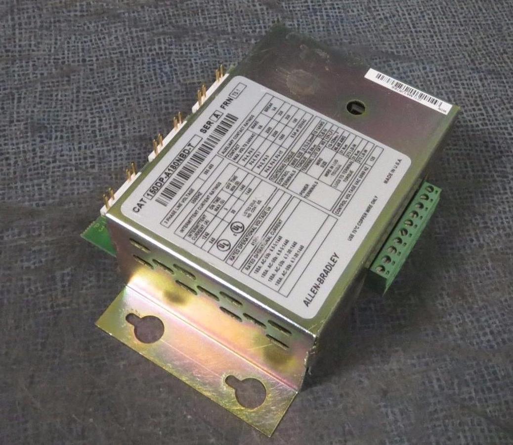 Used ALLEN BRADLEY SMC PLC CONTROLLER 380-480V # 150DP-A180NBD-T SER A FRN T5.1
