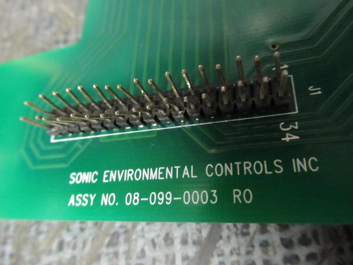 Used SONIC ENVIRONMENTAL HMI DISPLAY BOARD 08-099-0003 **WARRANTY INCLUDED**
