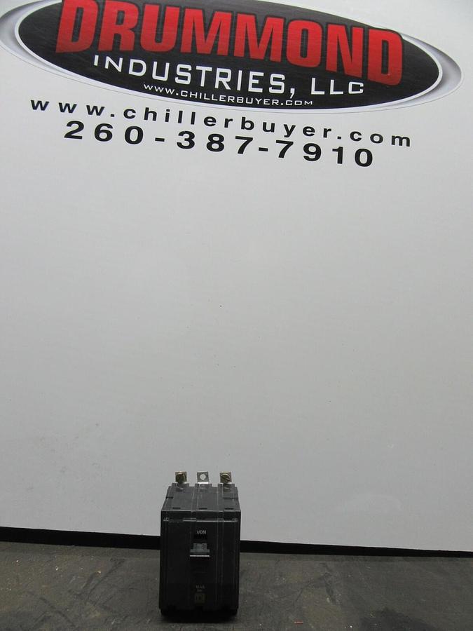 Used SQUARE D HACR BREAKER QOB340 40 AMP 240 VAC 3-POLE **WARRANTY INCLUDED**