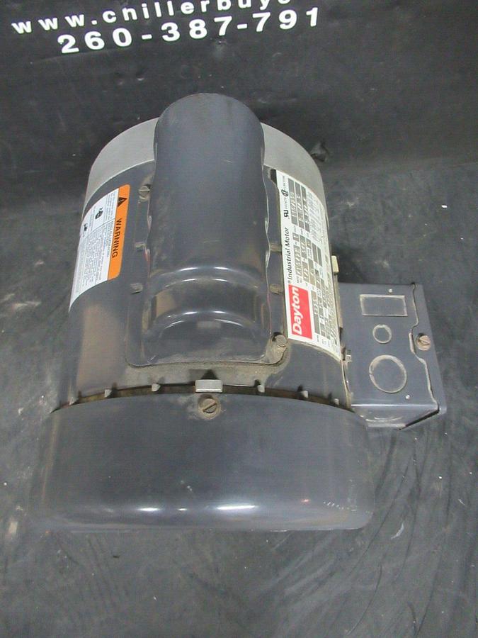 Used DAYTON MOTOR 6K342M 1 PHASE 115/230 VOLT 1.15 SF 9 AMP 1/2 HP 1725 RPM